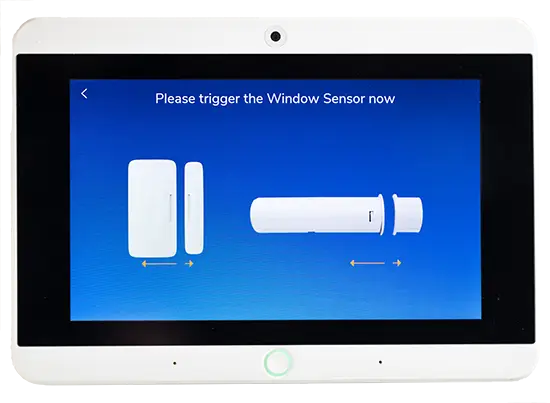 Adding a window sensor using the smart panel
